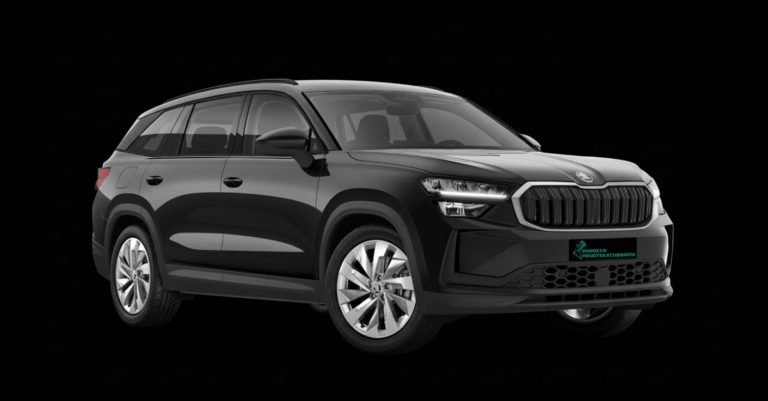 4-Seater Car Rental with private driver in Marrakech – Skoda Kodiaq