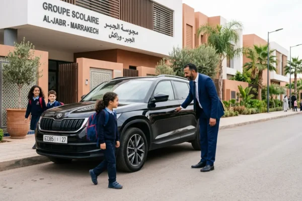 Chauffeur privé pour enfants à Marrakech : accompagnement et transport sécurisé