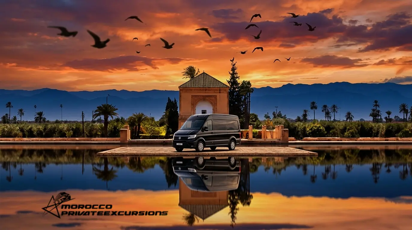 Bereitstellung eines Autos mit privatem Chauffeur in Marrakesch