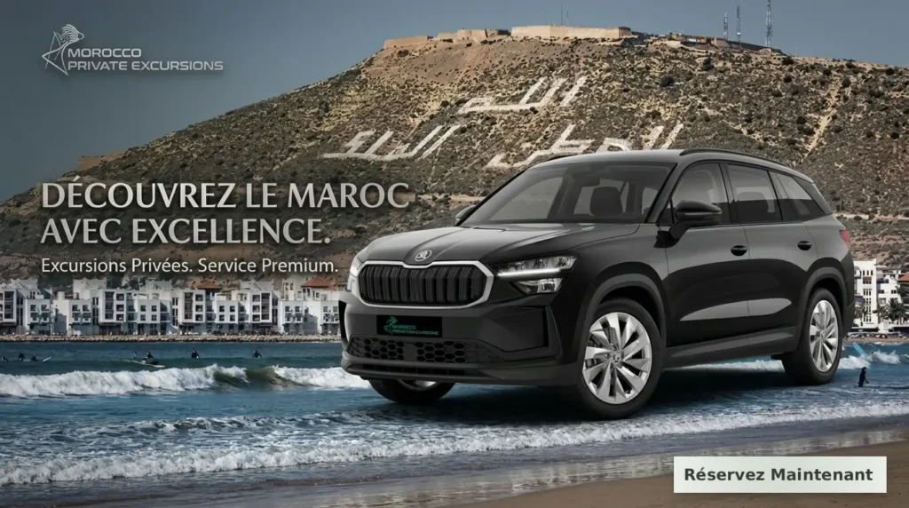 Transfert privé de Marrakech à Agadir (et Taghazout)