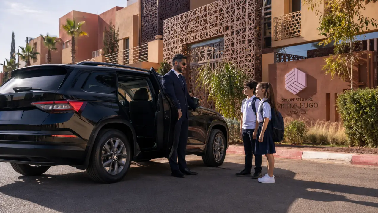 privater Chauffeur Kinder Marrakesch