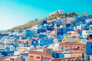 The city of blue!