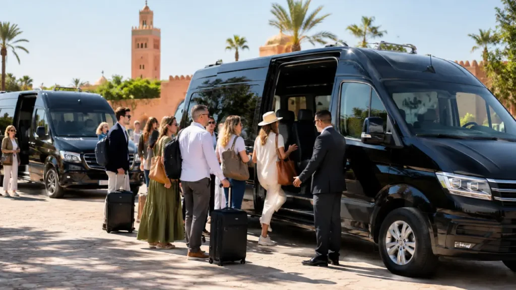 Transport de groupes et événements
